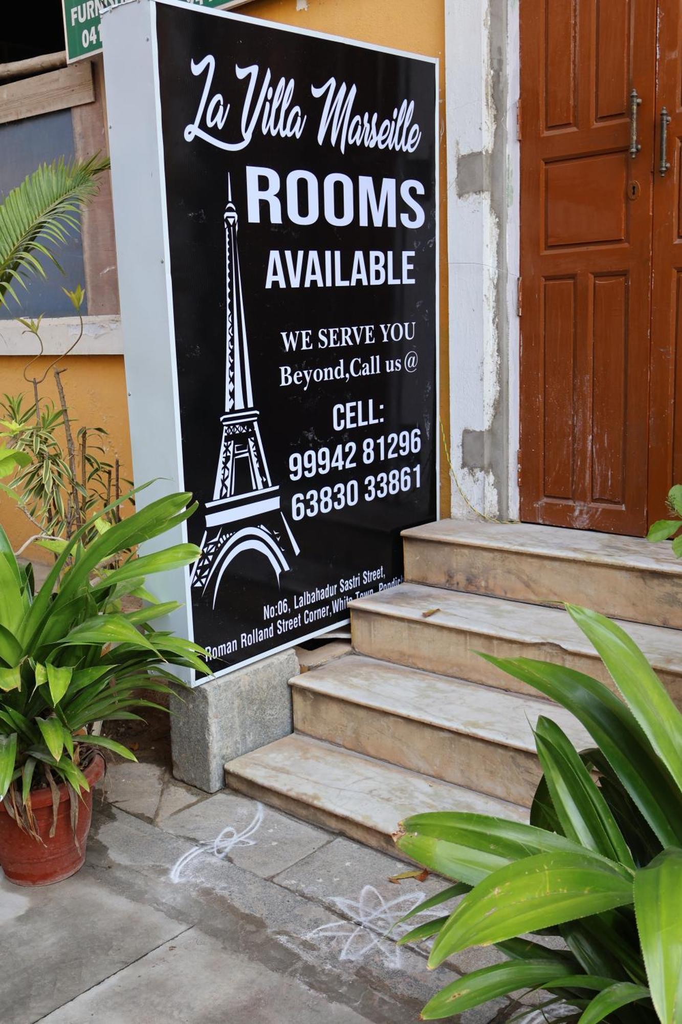 La Villa Marseille Pondicherry Dış mekan fotoğraf