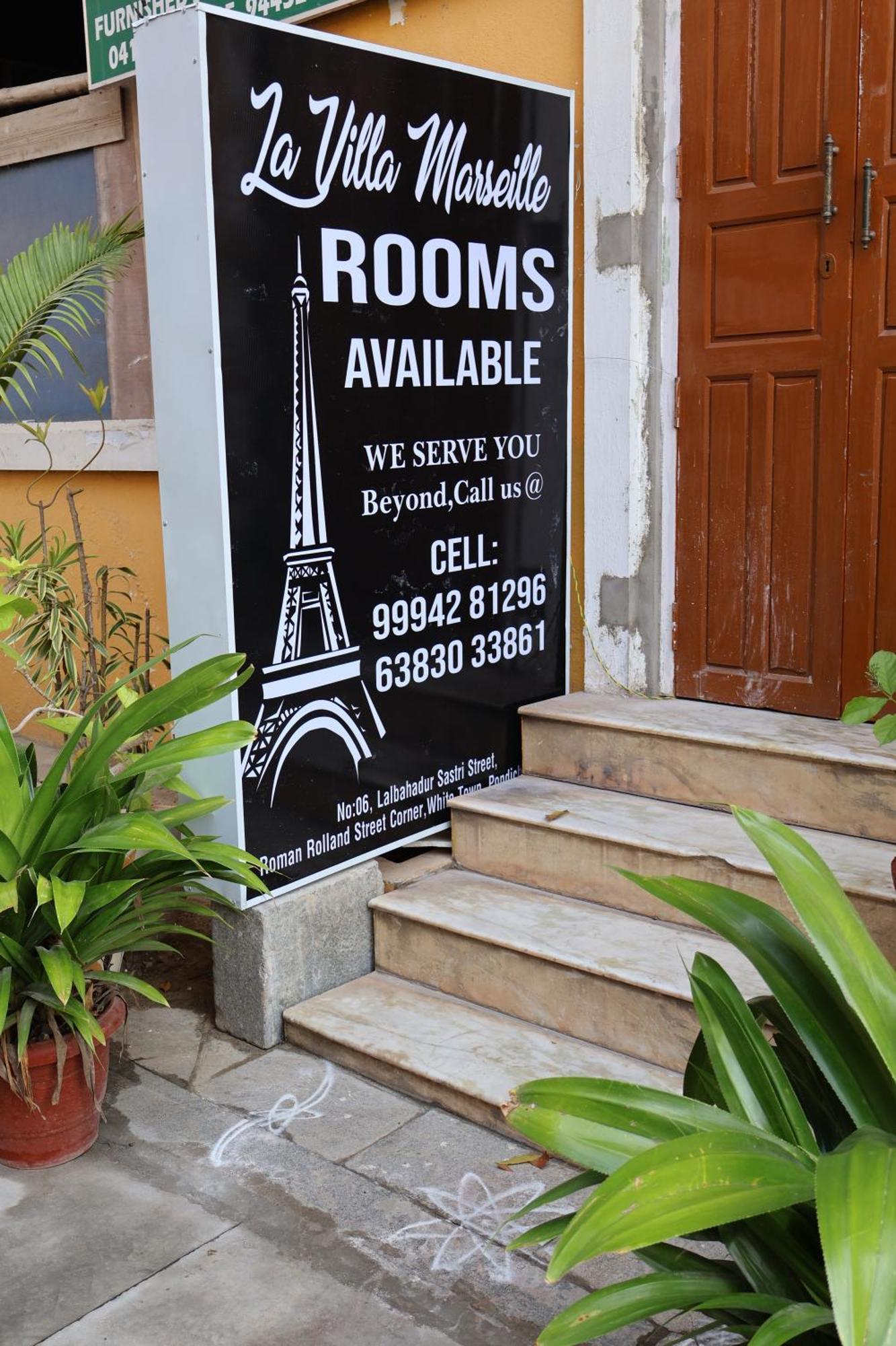 La Villa Marseille Pondicherry Dış mekan fotoğraf